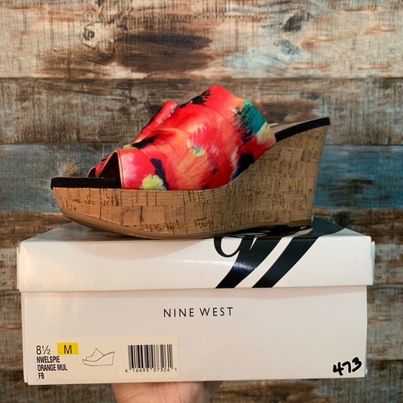 Nine West Wedge Shoes New - Picture 4 of 10